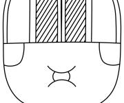 Coloriage et dessins gratuit Mois Pax de Maya à imprimer