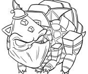 Coloriage Animal de Clash Royale