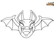 Coloriage Chauve souris du Clash Royale