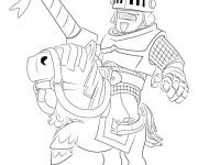 Coloriage Chevalier de Clash Royale