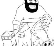 Coloriage Clash Royale pour adulte