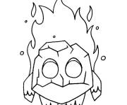 Coloriage Esprit ardent du jeu Clash Royale