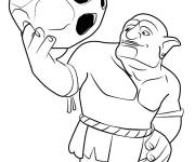 Coloriage Gobelin du jeu Clash Royale en ligne