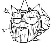 Coloriage et dessins gratuit L'attaque d'Archer Clash Royale à imprimer