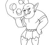 Coloriage Lutin du Clash Royale