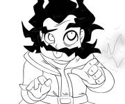 Coloriage Mage d&rsquo;&eacute;lectricit&eacute; Clash Royale