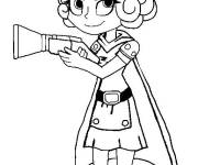 Coloriage et dessins gratuit Mousquetaire de Clash Royale en toute confiance à imprimer