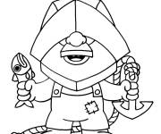 Coloriage P&ecirc;cheur Clash Royale