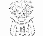 Coloriage Personnage de Mage d&rsquo;&eacute;lectricit&eacute;