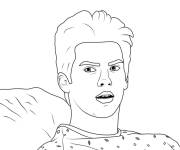 Coloriage Acteur du film Cobra Kai