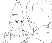 Coloriage Cobra Kai film