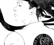 Coloriage et dessins gratuit Personnage de Cobra Kai Hawk à imprimer