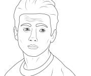 Coloriage et dessins gratuit Ralph de Cobra Kai à imprimer