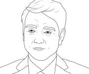 Coloriage et dessins gratuit William de Cobra Kai à imprimer