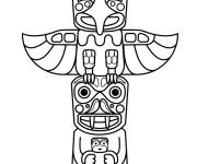 Coloriage Coloriez Am&eacute;rindien