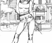 Coloriage Coloriez Buffy contre les vampires