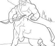 Coloriage Coloriez Centaure