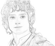 Coloriage Coloriez du film seigneur des anneaux