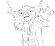 Coloriage Coloriez du film Star Wars