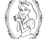 Coloriage Conte Blanche Neige