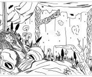 Coloriage Conte classique de La belle au bois dormant