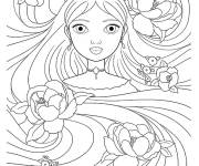 Coloriage Conte de Raiponce