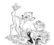 Coloriage Contes c&eacute;l&egrave;bre Bambi