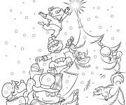 Coloriage Contes de La Famille Berenstain