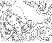 Coloriage Contes de la princesse Raiponce &agrave; colorier