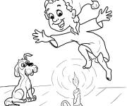 Coloriage Contes Jack soit agile