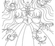 Coloriage Contes La Belle au bois dormant