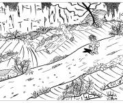Coloriage Contes Le petit poucet