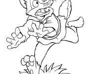Coloriage et dessins gratuit Contes maitre renard à imprimer