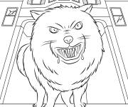 Coloriage Contes Monde de la peur
