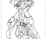 Coloriage Couvert de Conte classique Le Chat bott&eacute;