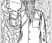 Coloriage Ood de contes Docteur Qui&micro;