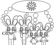 Coloriage M&eacute;decin masqu&eacute; pendant la pand&eacute;mie