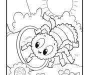 Coloriage et dessins gratuit Itsy Bitsy Spider Crayola à imprimer