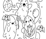 Coloriage La f&ecirc;te Halloween Crayola
