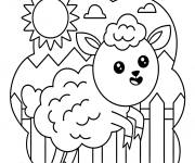 Coloriage Mouton Crayola