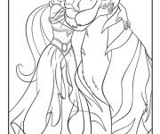Coloriage Princesse Jasmine Crayola