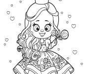 Coloriage Princesse mignonne Crayola