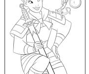 Coloriage Princesse Moana Crayola