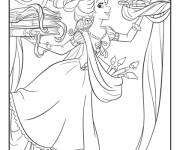 Coloriage Princesse Rapunzel Crayola