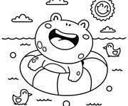 Coloriage Vacance d'&eacute;t&eacute; Crayola
