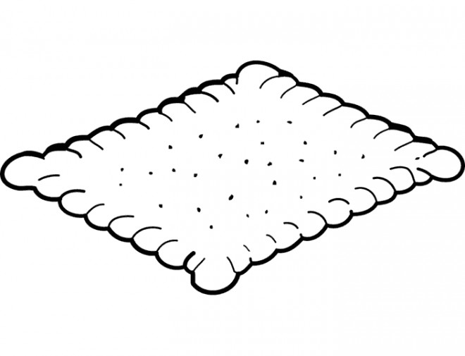 Coloriage Biscuit à la cuisine dessin gratuit à imprimer
