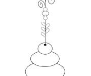 Coloriage Cupcake magique gratuit