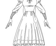 Coloriage Acrobatique Silky de Dandadan