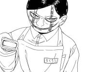 Coloriage Alien Serpo