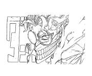 Coloriage Carte de l'anime Dandadan